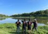 Realizan búsqueda de persona que cayó al río en el municipio de Cadereyta