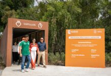 Inauguran Puente Capullos; conectará el Distrito Infantil con el Parque del Agua y La Pastora