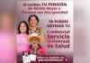 Continúa el registro de Adultos Mayores y Personas con Discapacidad a la credencial del Servicio Universal de Salud