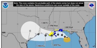 Se fortalece la Tormenta Tropical Bertha