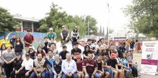 Jóvenes y autoridades de Escobedo hacen sinergia para transformar plazas