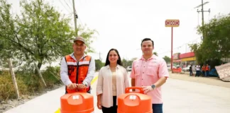 Entrega Juárez rehabilitación de Antiguo Camino a Rancho Viejo 65 días antes de lo previsto