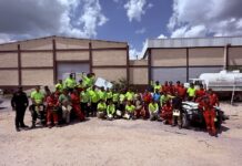 Capacita Protección Civil de Monterrey a rescatistas de Galeana