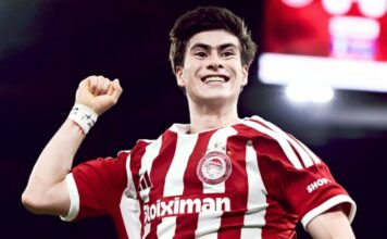 Armando “Hormiga” González brilla con doblete en triunfo del Olympiacos