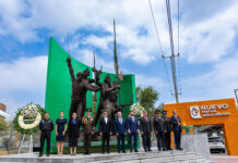 Samuel García llama a construir un mejor Nuevo León durante homenaje a Niños Héroes