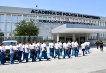 Ingresan 41 nuevos cadetes a la Academia de Policía de Monterrey